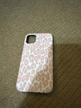 Fancy Bands Blush Leopard Print iPhone 11 Case